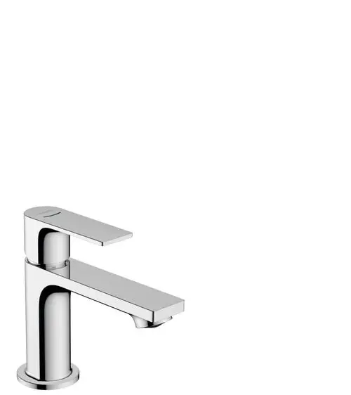 Hansgrohe Standventil in Chrom mit einem Hebelgriff zum Regulieren von Kaltwasser oder vorgemischtem Wasser. Ohne Ablaufgarnitur, geeignet für verschiedene Anwendungen.